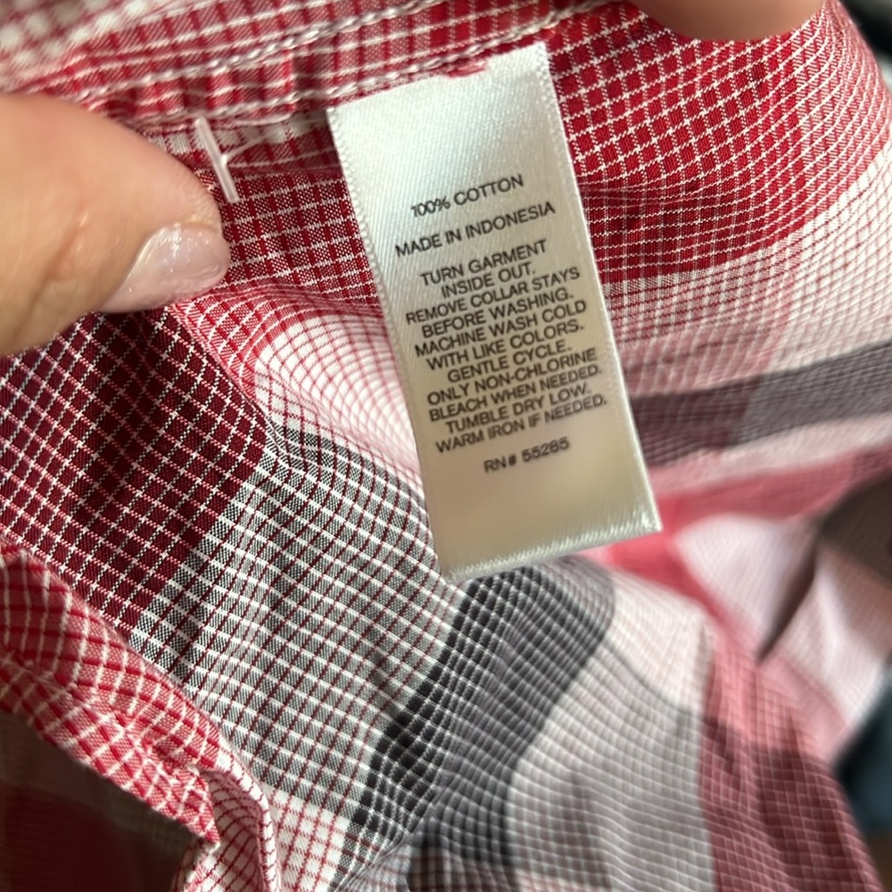 Express Fitted Men’s Button Up Size Small - image 3